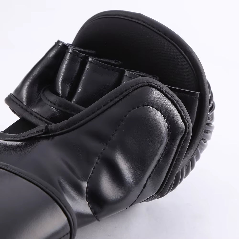 Professional MMA Half - Finger Training Gloves, Half - Finger Sandbag Gloves, Muay Thai Training Gloves, Thick PU Boxing Gloves