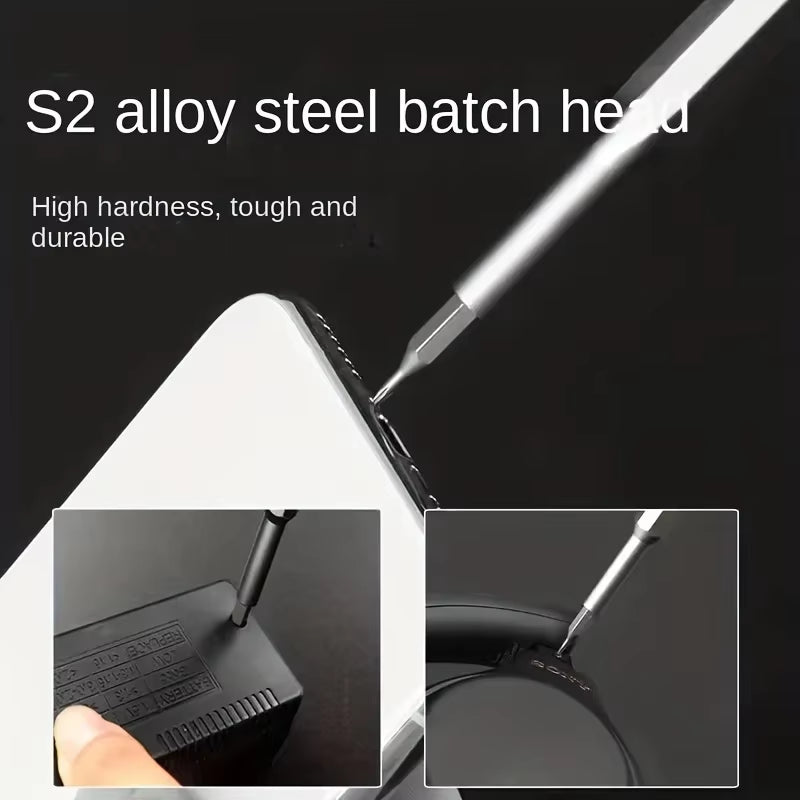 24-In-One Professional Repair Kit - Multi-Functional Precision Screwdriver Set for Mobile Phone and Tablet Disassembly