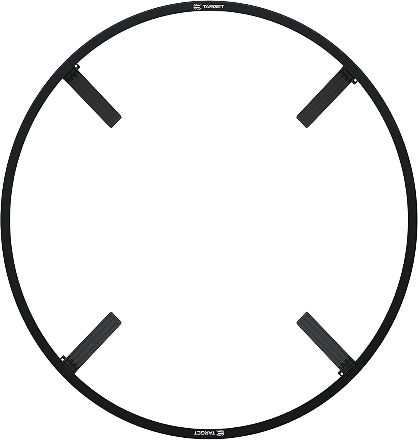 Corona Vision Dartboard Lighting System, Black Frame | White LED Dart Board Surround Ring Light | Available with Pro Tour Dartboards Surround & Championship Dartboard, or Oche Dart Mat